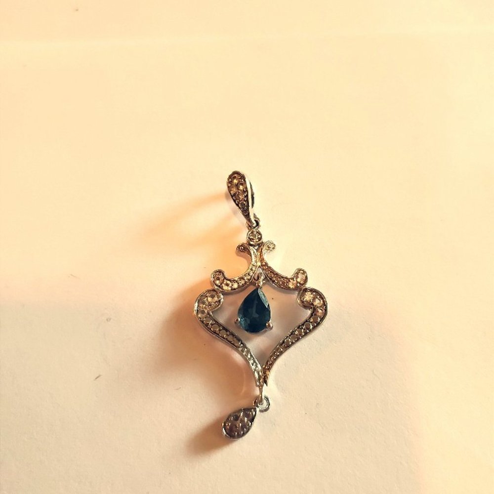 pendent  blue stone
